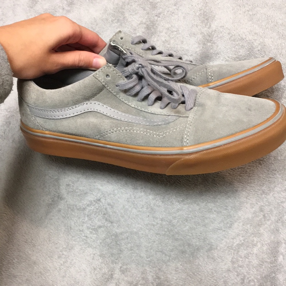Old skool grey vans